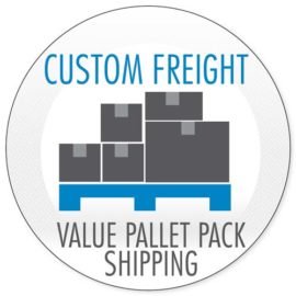Value Pack Pallet Shipping for the lowest price available