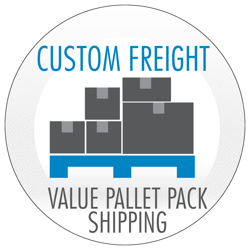 Custom Freight, Value Pallet Pack Shipping