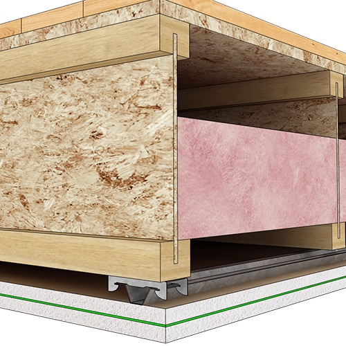 Soundproof a ceiling: Standard (Level 2) | Soundproofing Company