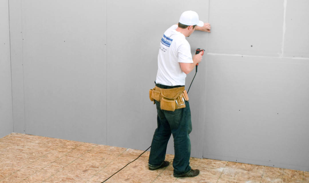 Secure Drywall wall with screws